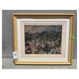 Boulevard des Italiens, Morning, Sunlight By