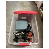 Tote With Black & Decker Circular Saw, Drills