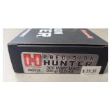 (20) Rounds 300 WBY MAG Ammo
