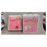 (2) Vintage Barbie Doll Cases
