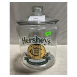 Hersheyï¿½s Milk Chocolate Glass Canister