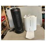 Oscillating Ceramic Tower Heater, 3-In-1