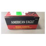 (50) Rounds 9mm Luger Ammo