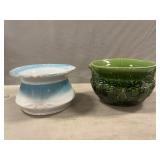 Vintage Jardiniere, Porcelain Spitoon
