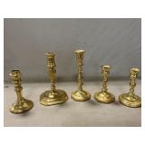 Baldwin Brass Candlesticks & Virginia Metal