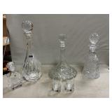 Waterford Marquis & Asst. Decanters, Shotglasses