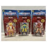 (3) NOS 2020 ï¿½Masters Of The Universeï¿½ Figures