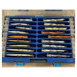 (18) Needlefish, Pencil Plug Lures In Case