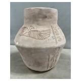 Earthenware Egyptian-Style Vase