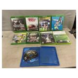 XBox One, XBox 360, PS 4 Games
