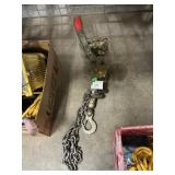 Come-Along With Length Of Chain