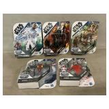 (5) NIP ï¿½Star Warsï¿½ Mission Fleet Figures &