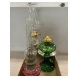 Oil Lamps, Base, Reflectors