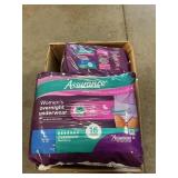 (4) Packs Of Assurance Size Large Womenï¿½s