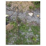 Shepherds Hook and Digging Iron
