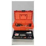 Black & Decker Plastic Tool Box w/ Muzzleloader