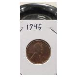 (1) 1946 Lincoln Cent Coin