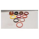 (10) Vintage Bakelite Bangle Bracelets