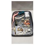 Tray Of Assorted Jewelry