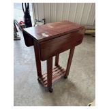 Rolling Dropleaf Table