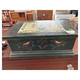Painted Wooden Box