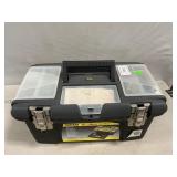 Stanley Tool Box With Muzzeloading Supplies