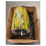 Box Lot With Train Track & Tin Litho Tunnels