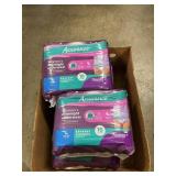 (4) 16 Pc. Packs Of Assurance Size Large Womenï¿½s
