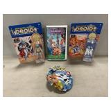 (2) ï¿½Star Warsï¿½ Droids Figures, Ewoks VHS,