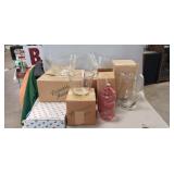 Box Lot Of Assorted Princess House Glass Items