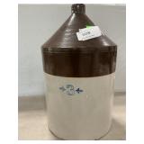 3-Gallon 2-Tone Stoneware Jug