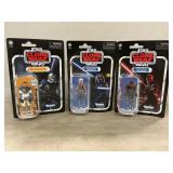 (3) NOS ï¿½Star Warsï¿½ The Clone Wars Figures