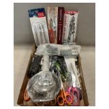 Lot Of Scissors, Kitchen Utensils & Gadgets