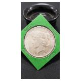 (1) 1923 U.S. Silver Peace One Dollar Coin (90%