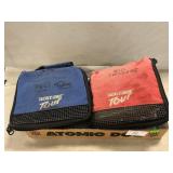 Large Lot Of Grubs & Lures With Zipper Storage