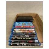 Philips Portable DVD Player, (12) Blu-Ray DVDï¿½s
