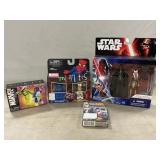 NOS ï¿½Star Warsï¿½ Figures & Playing Cards, Marvel
