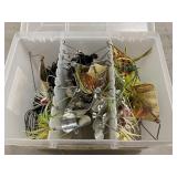 Storage Box With Buzz Baits