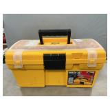 Toolbox With Muzzleloader Reloading Supplies
