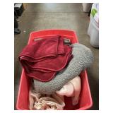 Tote With Fleece, Assorted Blankets