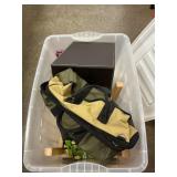 Tote With Organizer, Stepstools, Pillow Pad,