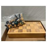 Wooden Box Chess Set