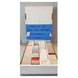 Box Lot Of Assorted NFL Football Cards (1992
