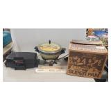 Vintage Electric Oster Imperial Super Pan/Fondue