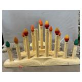 3, 5 & 8 Light Vtg. Christmas Candelabras