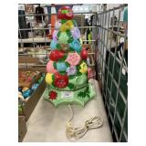 Ceramic Lighted Christmas Ornament Tree, 17ï¿½ High
