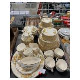 Large Set Of American Limoges Dinnerware
