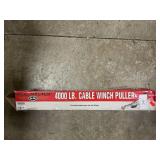 Haul Master 4000 Lb. Cable Winch Puller