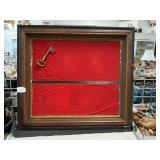 Red Velvet In Frame Display Board With Large
