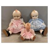 (3) Kewpie Dolls
